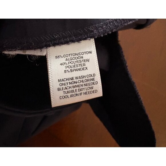 LOFT Julie Skinny Dress Pants Career Trousers in Navy Blue Size 6 - Picture 12 of 12